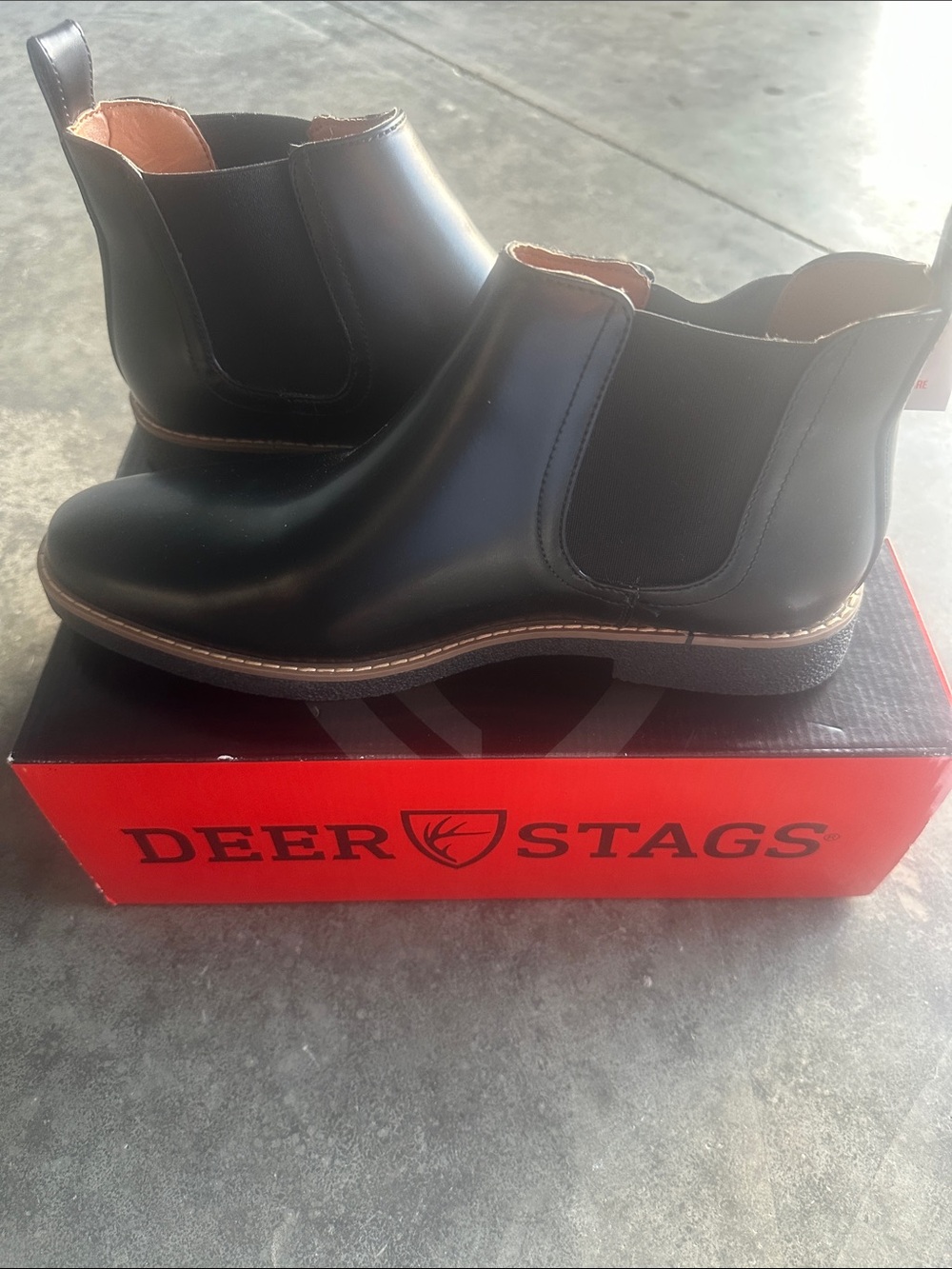 Deer Stags Rockland Boots - Men - Black/Black 10 1/2